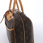 Louis Vuitton Deauville Monogram Canvas Handbag in Brown M47270