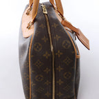Louis Vuitton Deauville Monogram Canvas Handbag in Brown M47270
