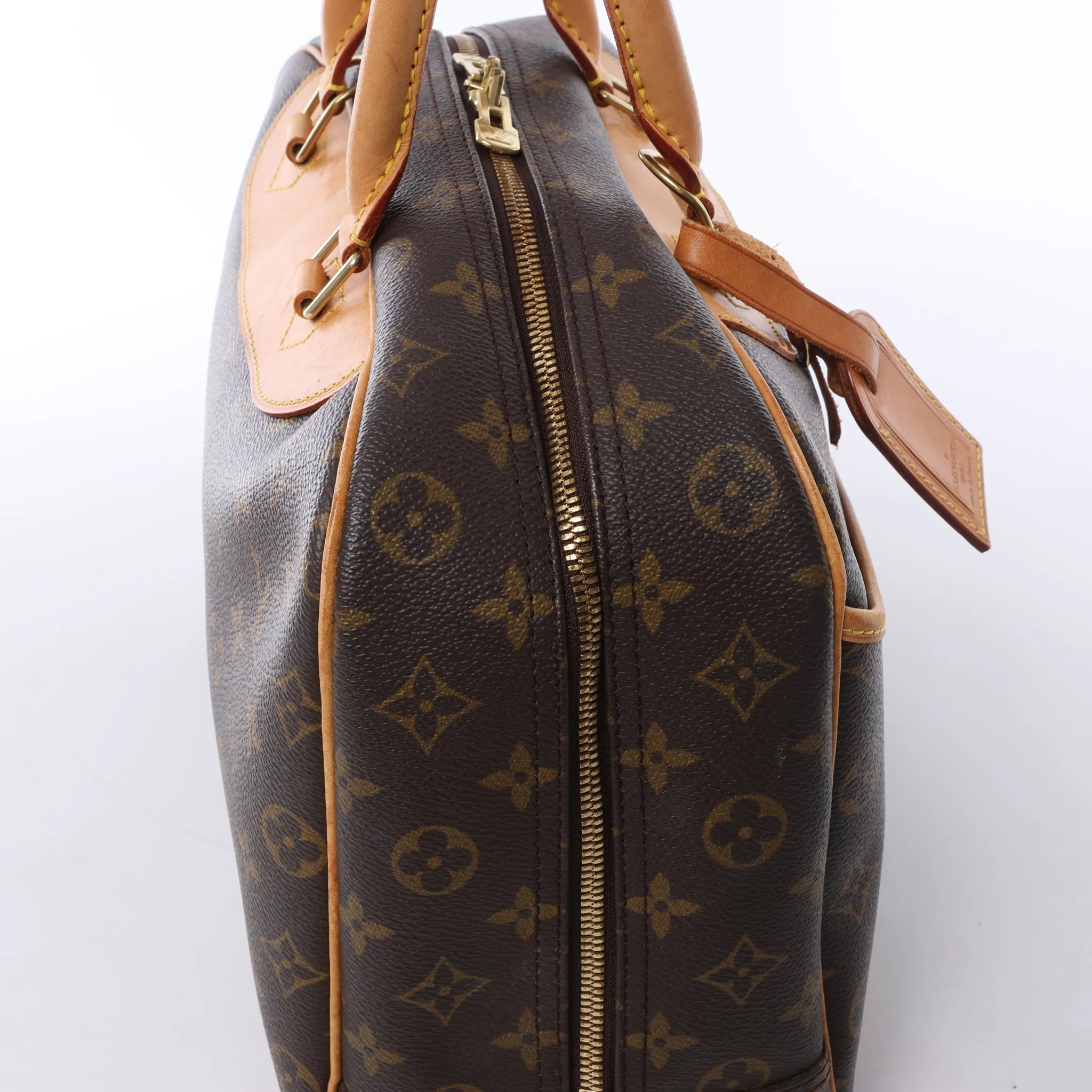 Louis Vuitton Deauville Monogram Canvas Handbag in Brown M47270