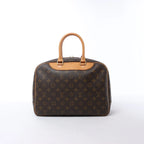 Louis Vuitton Deauville Monogram Canvas Handbag in Brown M47270
