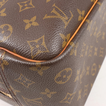 Louis Vuitton Monogram Canvas Deauville Handbag in Brown M47270