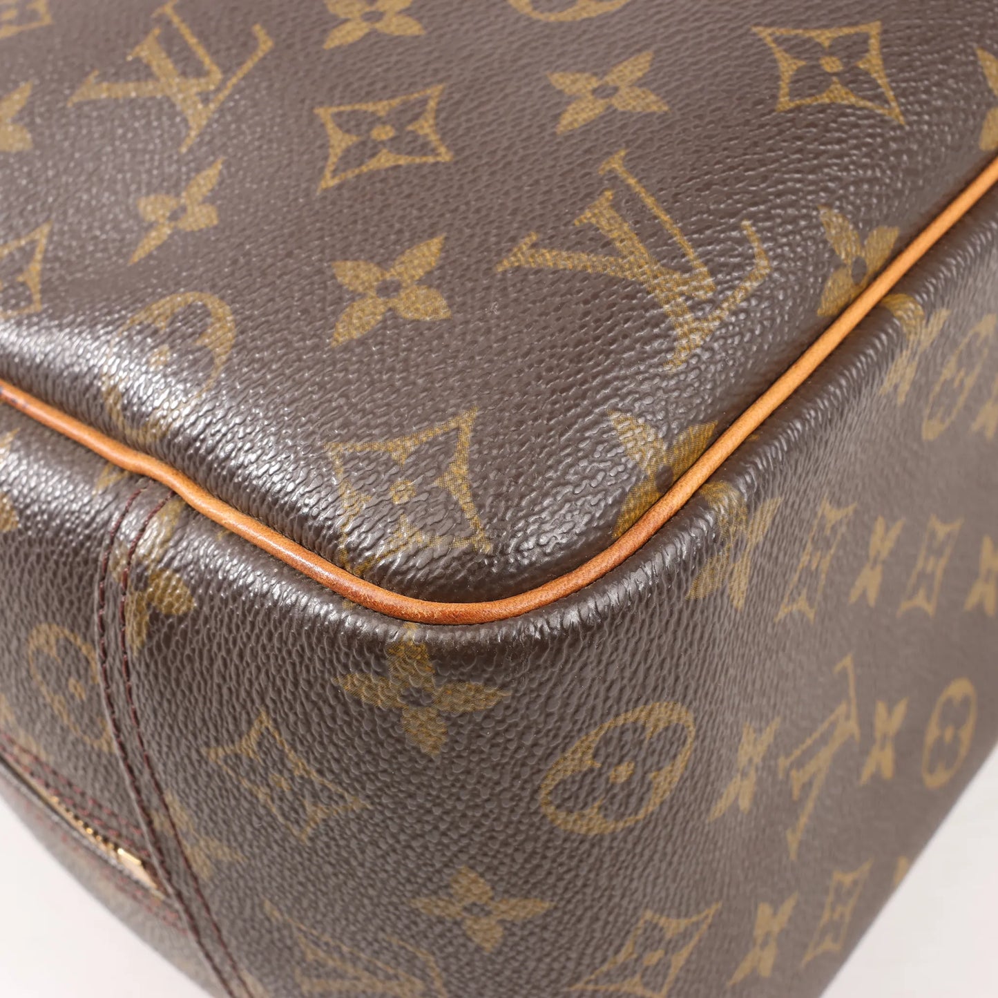Louis Vuitton Monogram Canvas Deauville Handbag in Brown M47270