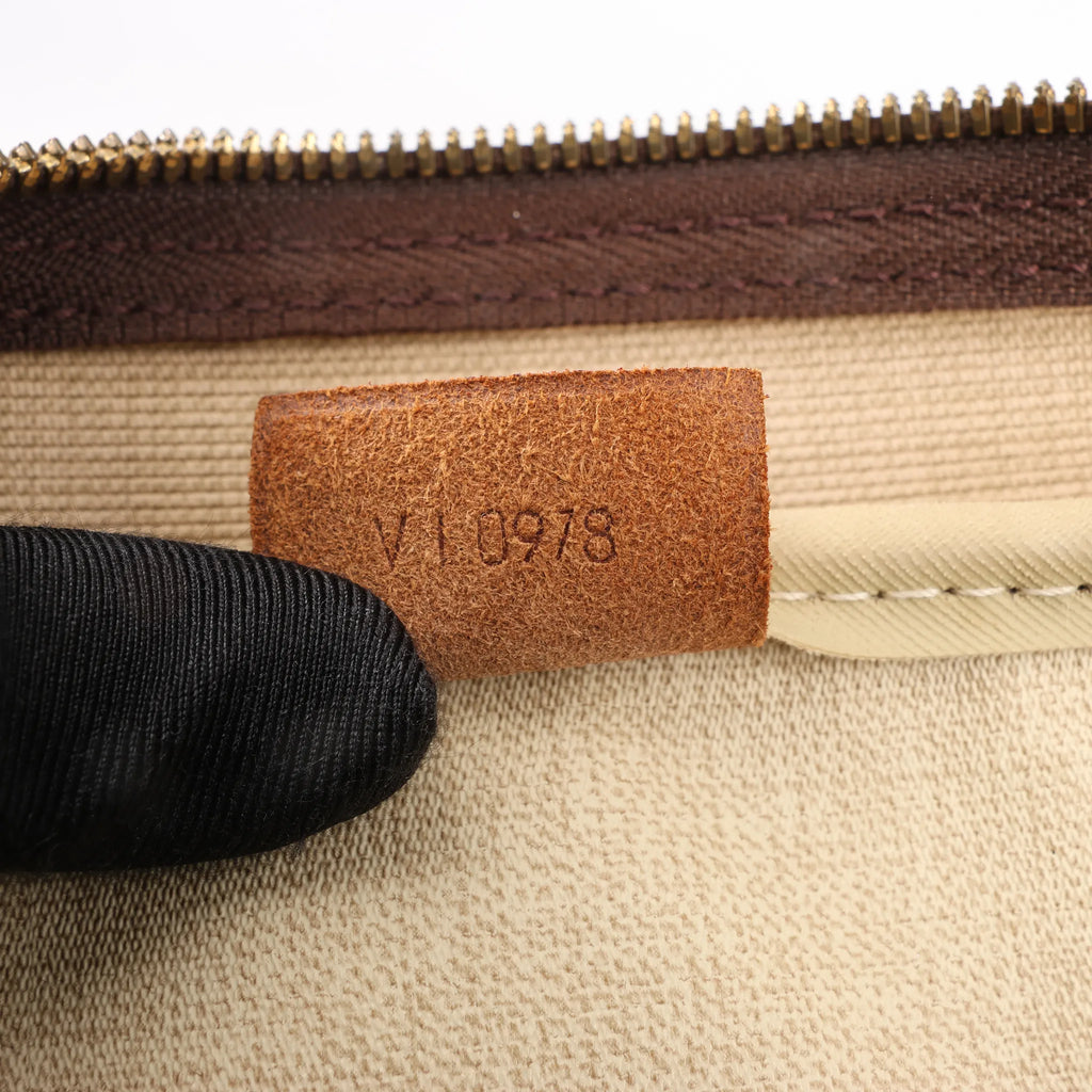 Louis Vuitton Monogram Canvas Deauville Handbag in Brown M47270