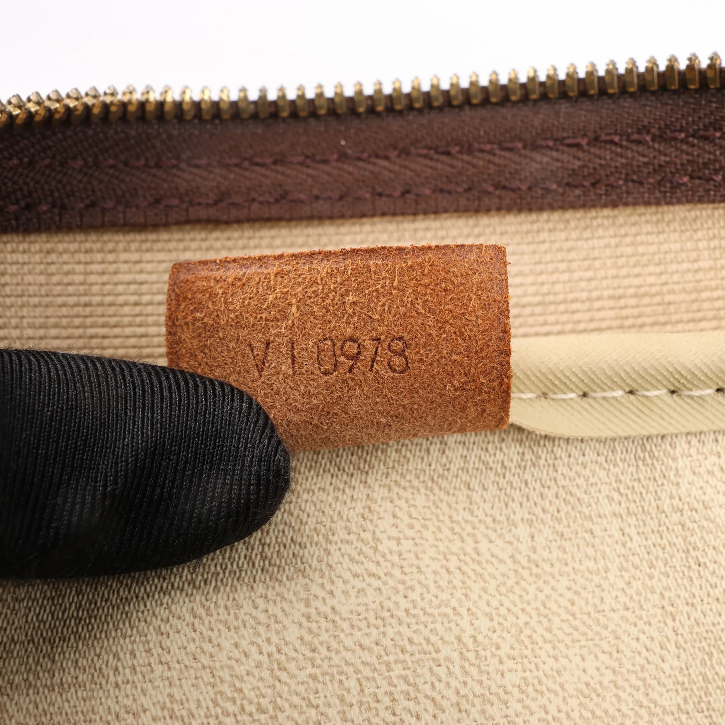 Louis Vuitton Monogram Canvas Deauville Handbag in Brown M47270