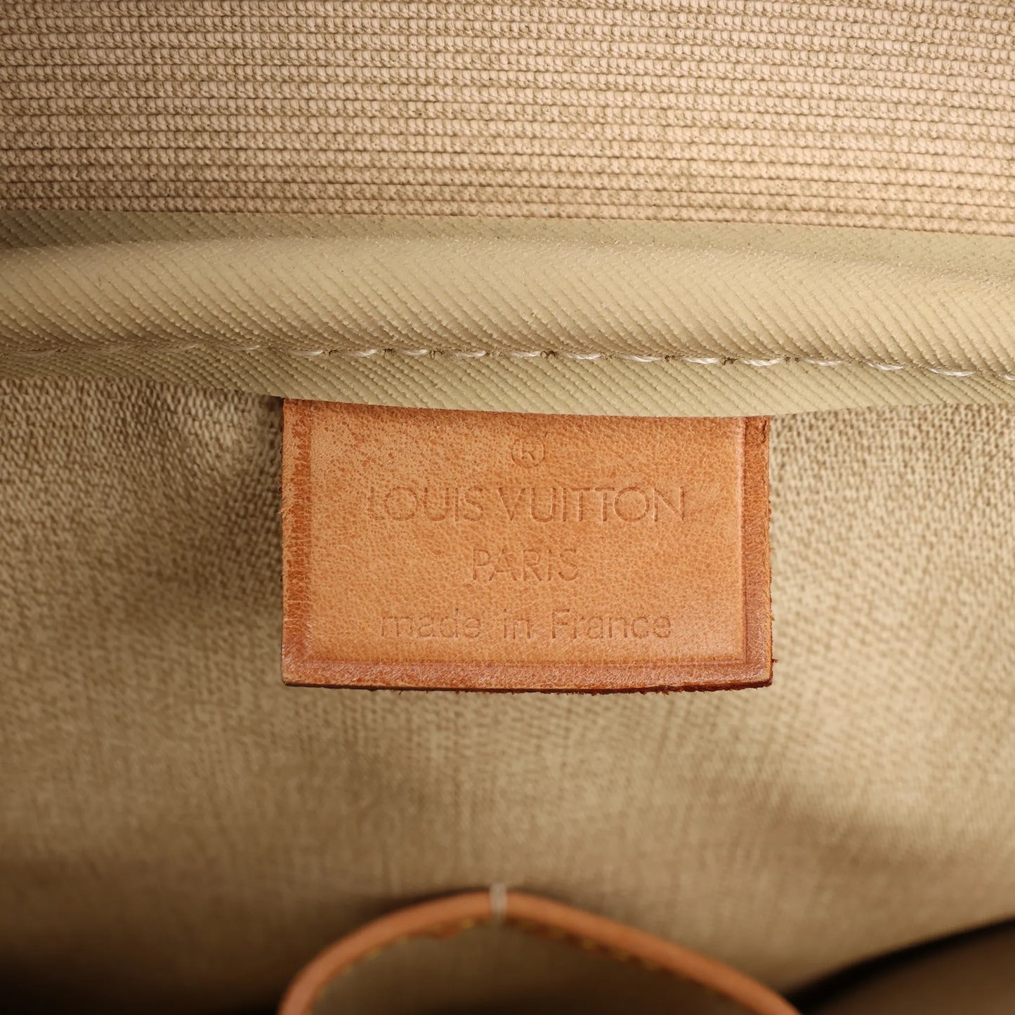 Louis Vuitton Monogram Canvas Deauville Handbag in Brown M47270