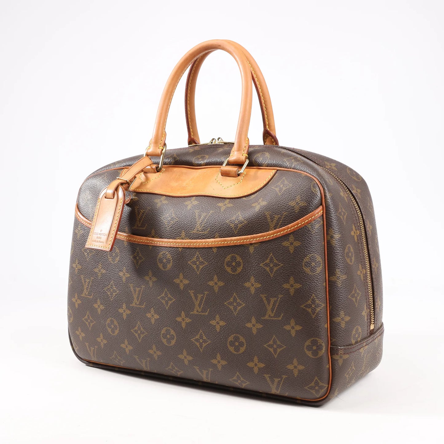 Louis Vuitton Monogram Canvas Deauville Handbag in Brown M47270