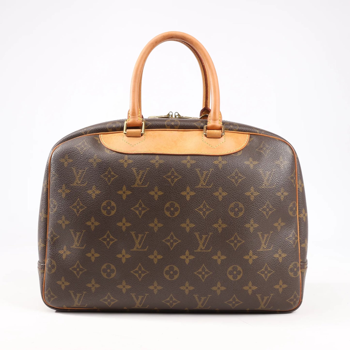 Louis Vuitton Monogram Canvas Deauville Handbag in Brown M47270