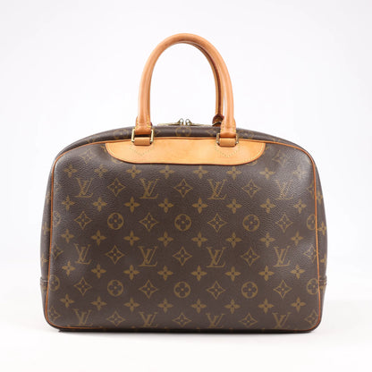 Louis Vuitton Monogram Canvas Deauville Handbag in Brown M47270