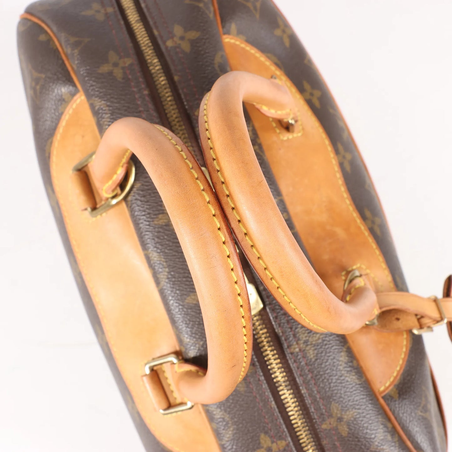 Louis Vuitton Monogram Canvas Deauville Handbag in Brown M47270