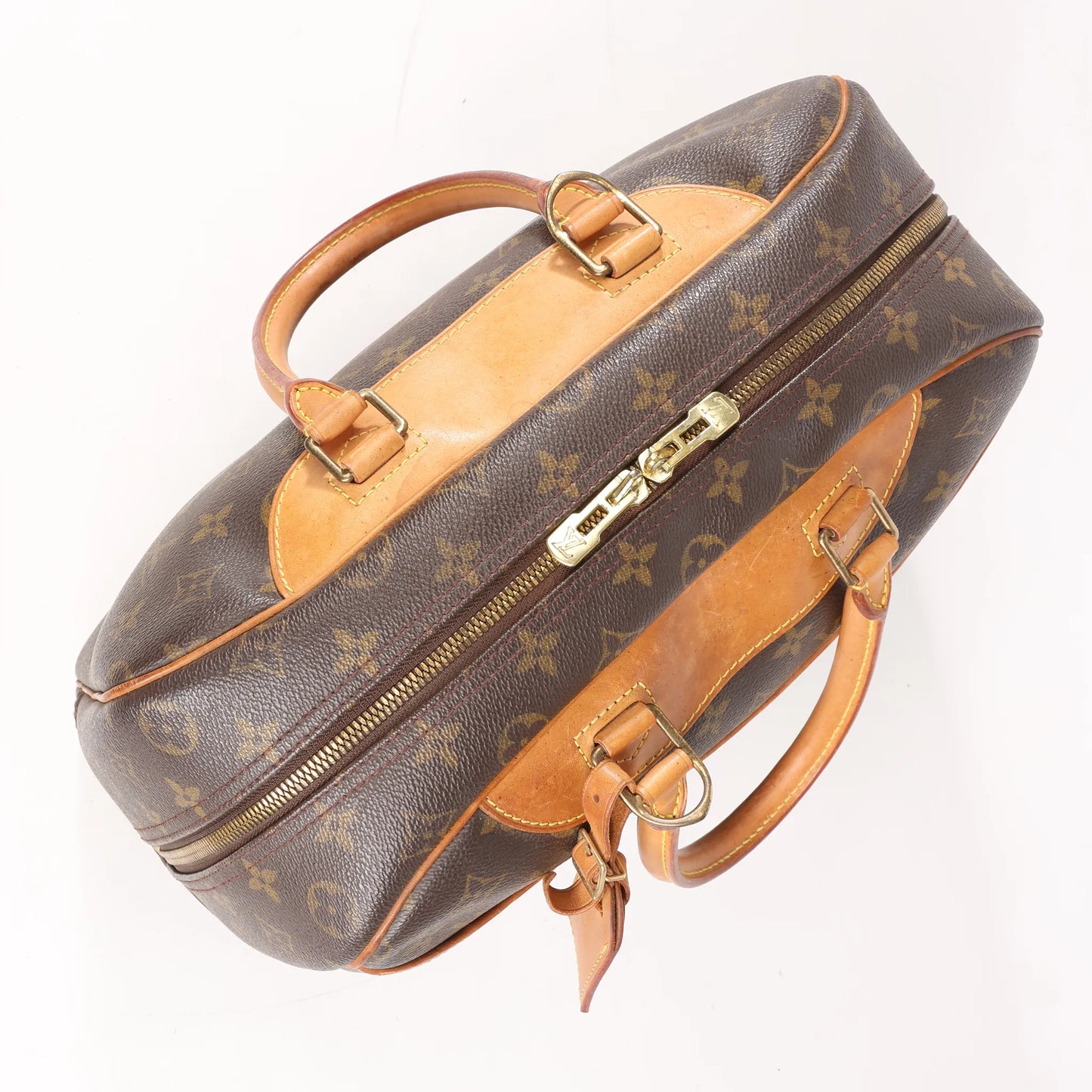 Louis Vuitton Monogram Canvas Deauville Handbag in Brown M47270
