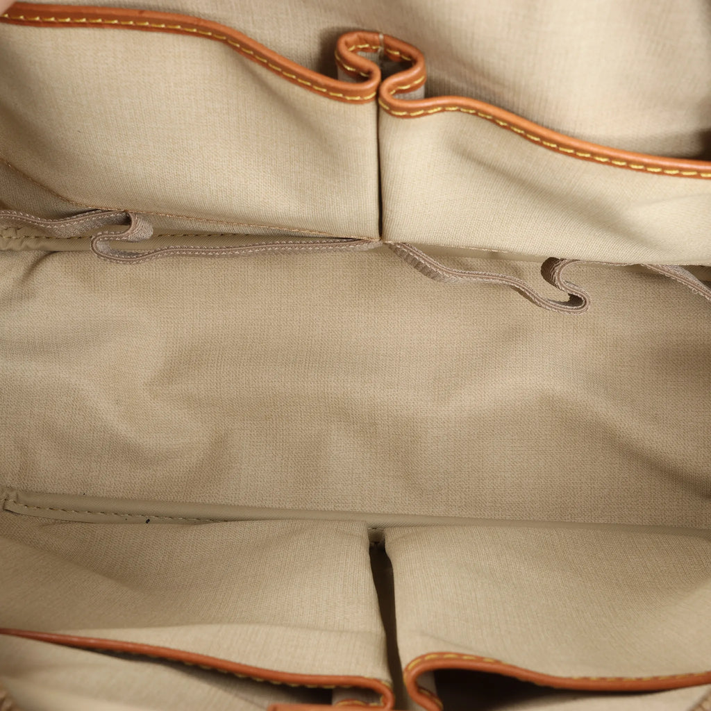 Louis Vuitton Deauville Monogram Canvas Handbag in Brown M47270