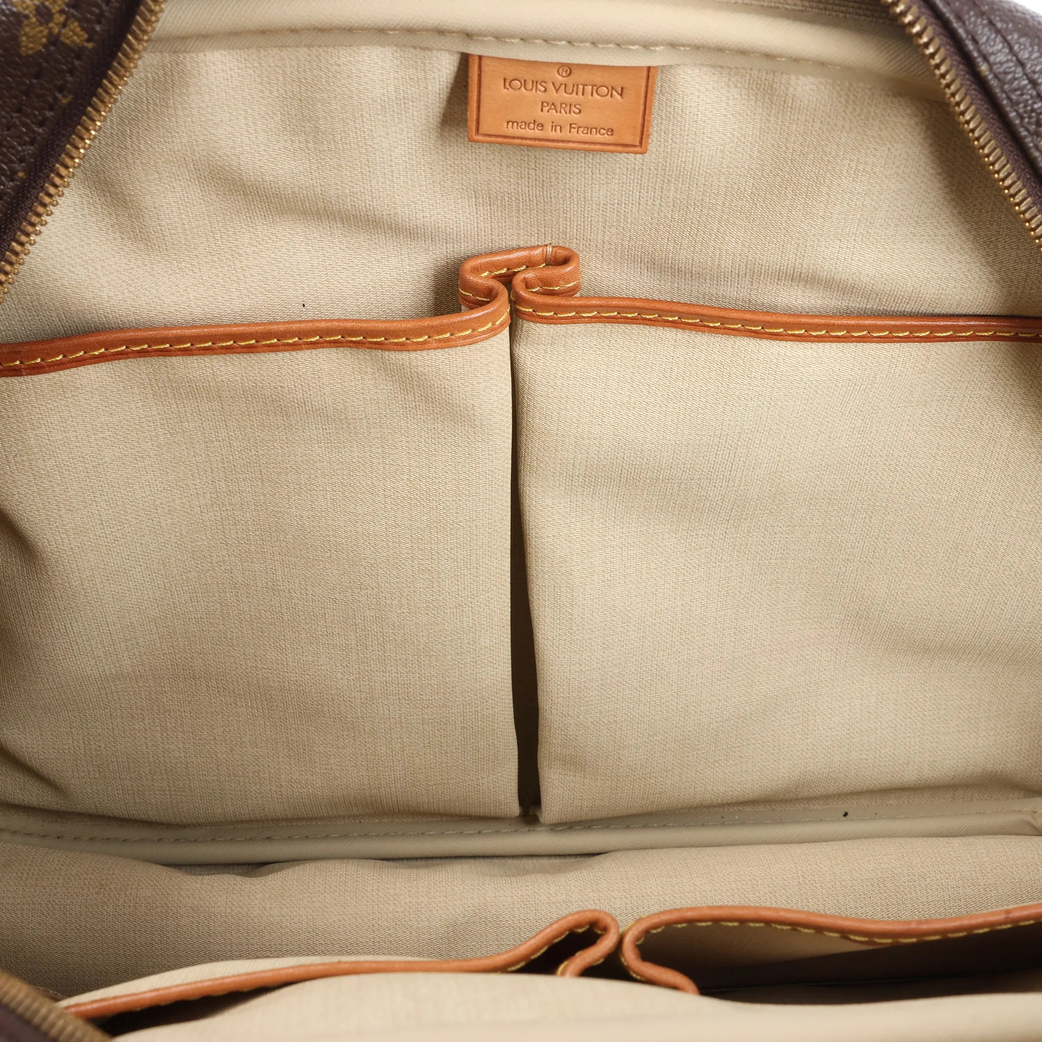 Louis Vuitton Deauville Monogram Canvas Handbag in Brown M47270