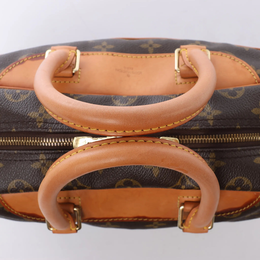 Louis Vuitton Deauville Monogram Canvas Handbag in Brown M47270