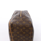 Louis Vuitton Deauville Monogram Canvas Handbag in Brown M47270