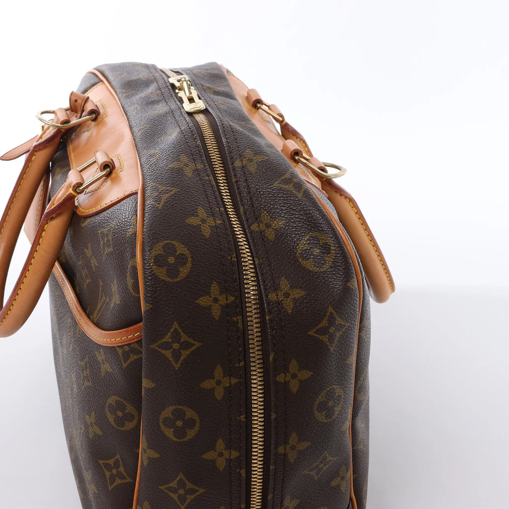 Louis Vuitton Deauville Monogram Canvas Handbag in Brown M47270