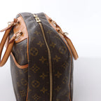 Louis Vuitton Deauville Monogram Canvas Handbag in Brown M47270
