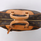 Louis Vuitton Deauville Monogram Canvas Handbag in Brown M47270