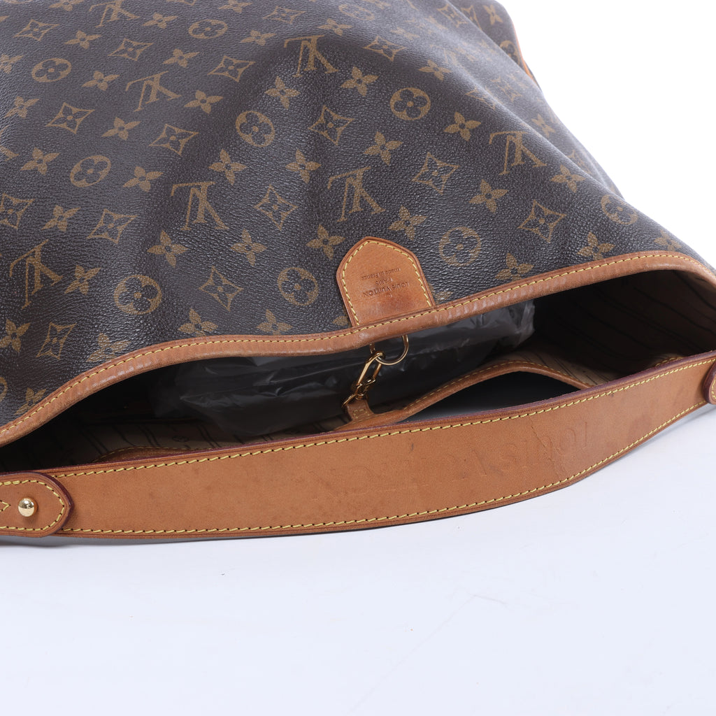 Louis Vuitton Delightful MM Monogram Canvas Shoulder Bag in Brown M40353