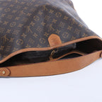 Louis Vuitton Delightful MM Monogram Canvas Shoulder Bag in Brown M40353