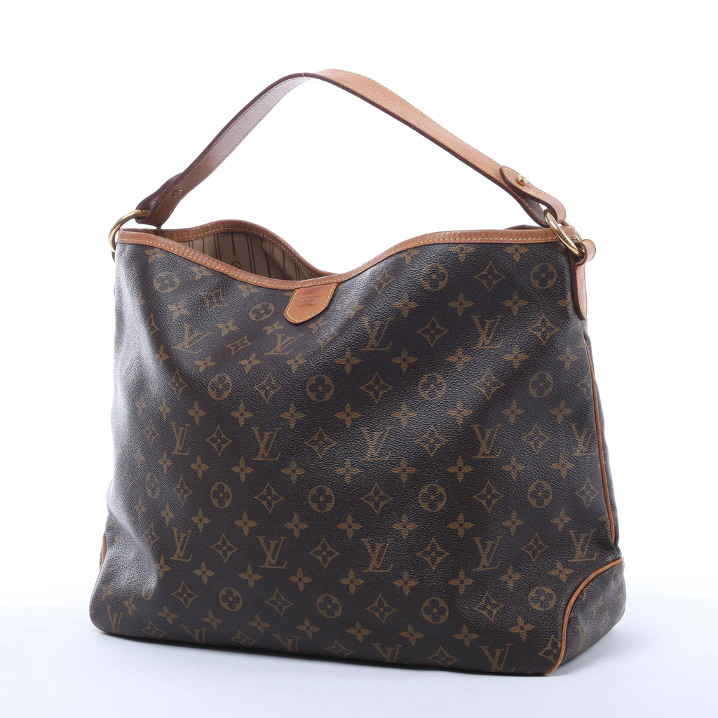 Louis Vuitton Delightful MM Monogram Canvas Shoulder Bag in Brown M40353
