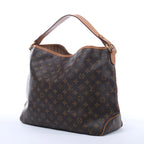 Louis Vuitton Delightful MM Monogram Canvas Shoulder Bag in Brown M40353