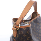 Louis Vuitton Delightful MM Monogram Canvas Shoulder Bag in Brown M40353
