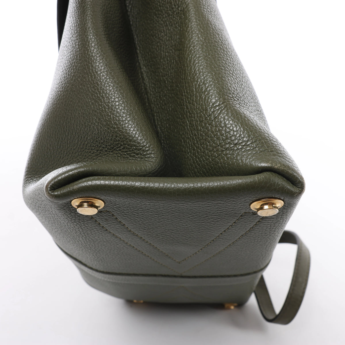 Louis Vuitton Rose des Vents MM Leather 2Way Handbag in Green M53819