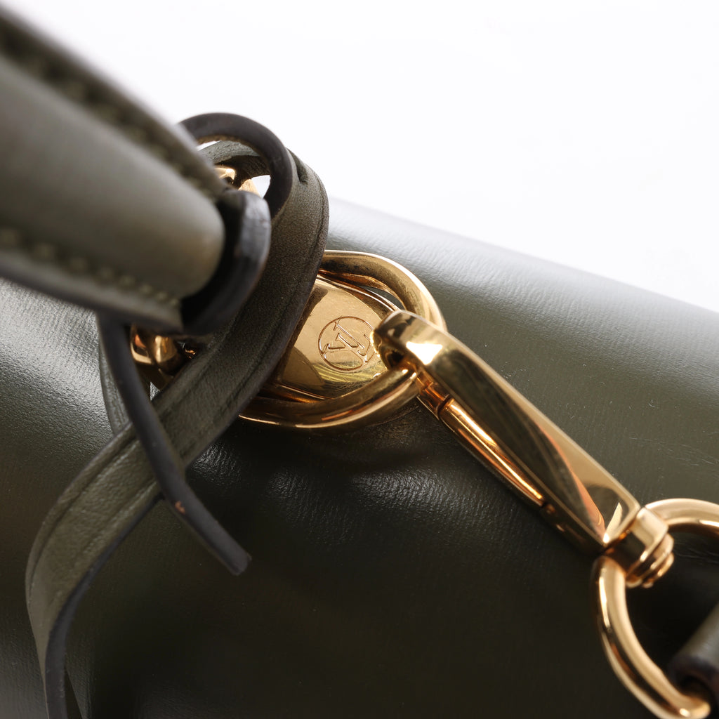 Louis Vuitton Rose des Vents MM Leather 2Way Handbag in Green M53819