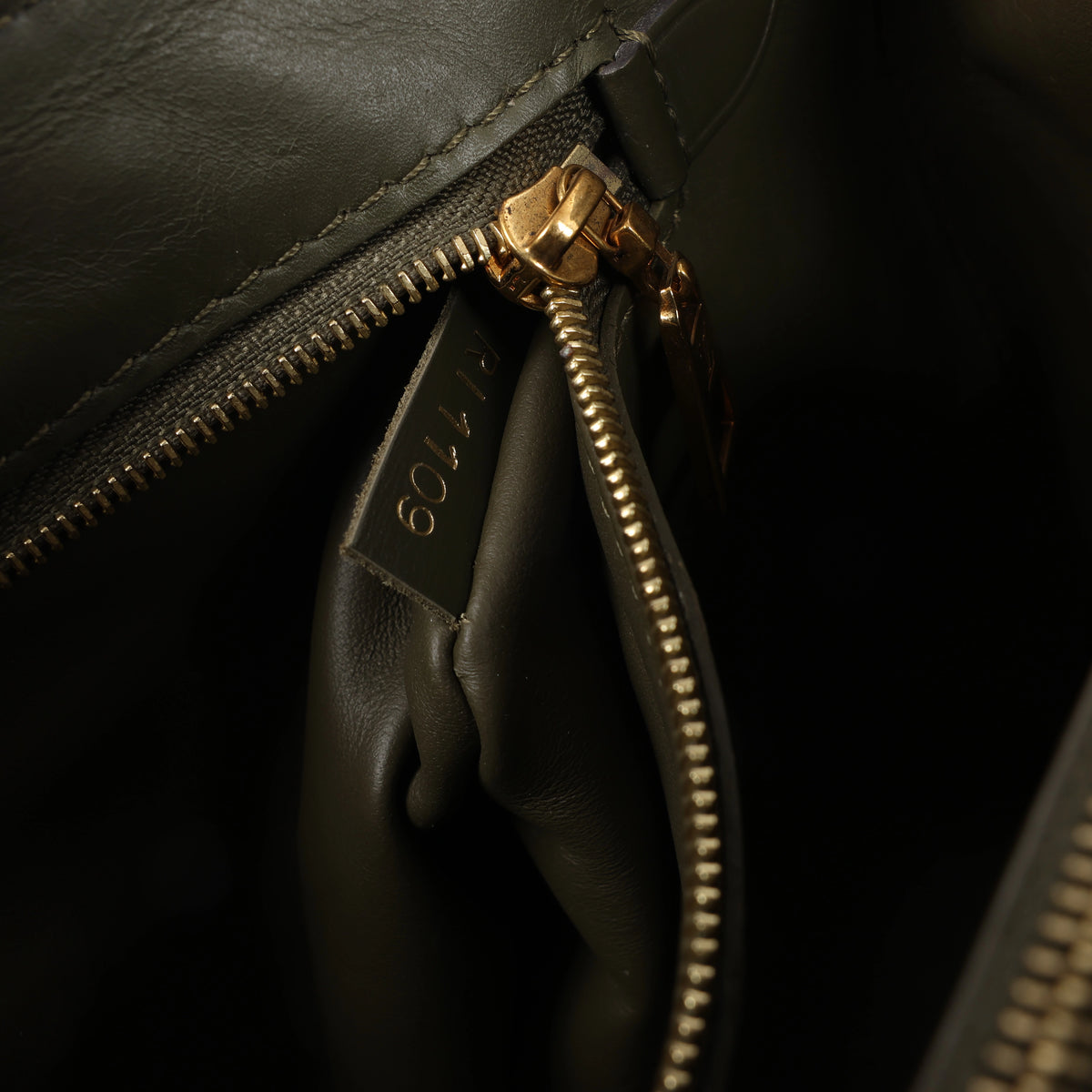 Louis Vuitton Rose des Vents MM Leather 2Way Handbag in Green M53819