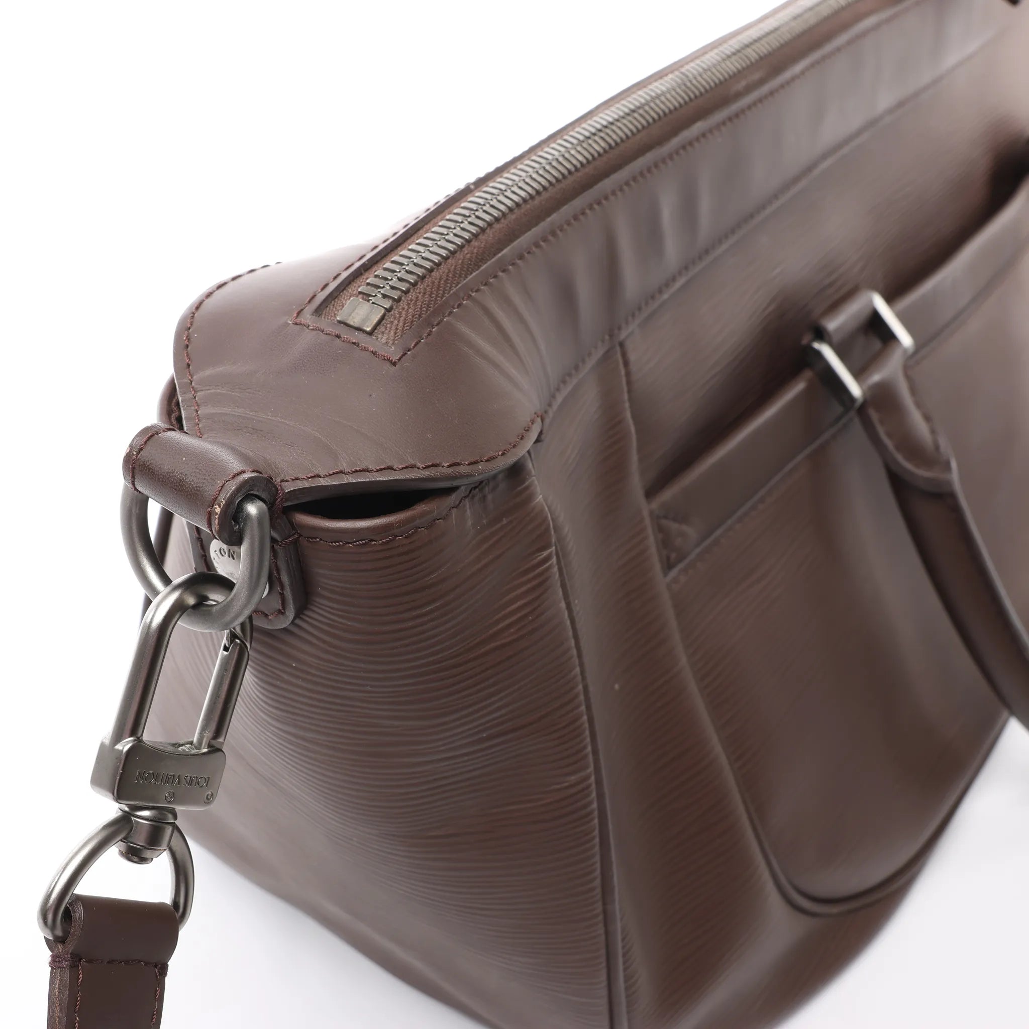 Louis Vuitton Dhanur GM Epi Leather 2Way Handbag in Brown M5910D