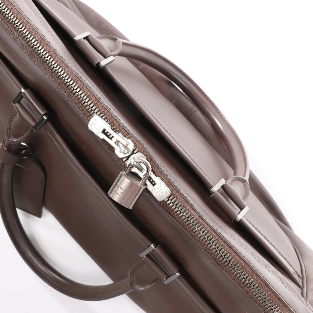 Louis Vuitton Dhanur GM Epi Leather 2Way Handbag in Brown M5910D