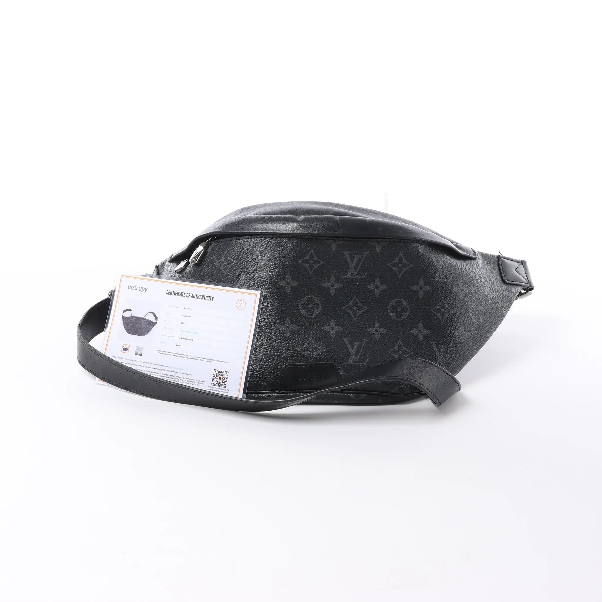 Louis Vuitton Bum Bag PM Discovery Monogram Eclipse Crossbody Bag in Black M46035