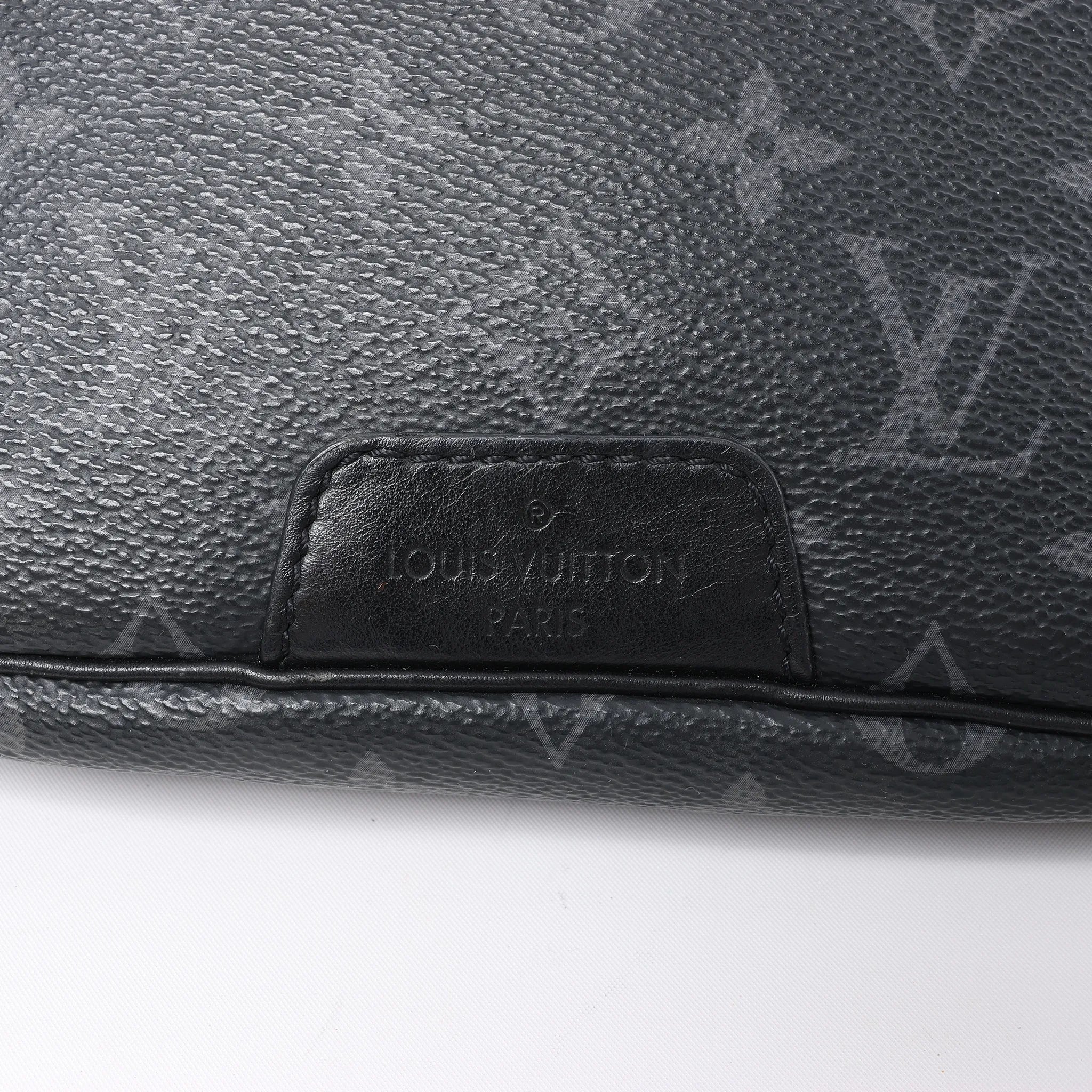 Louis Vuitton Bum Bag PM Discovery Monogram Eclipse Crossbody Bag in Black M46035