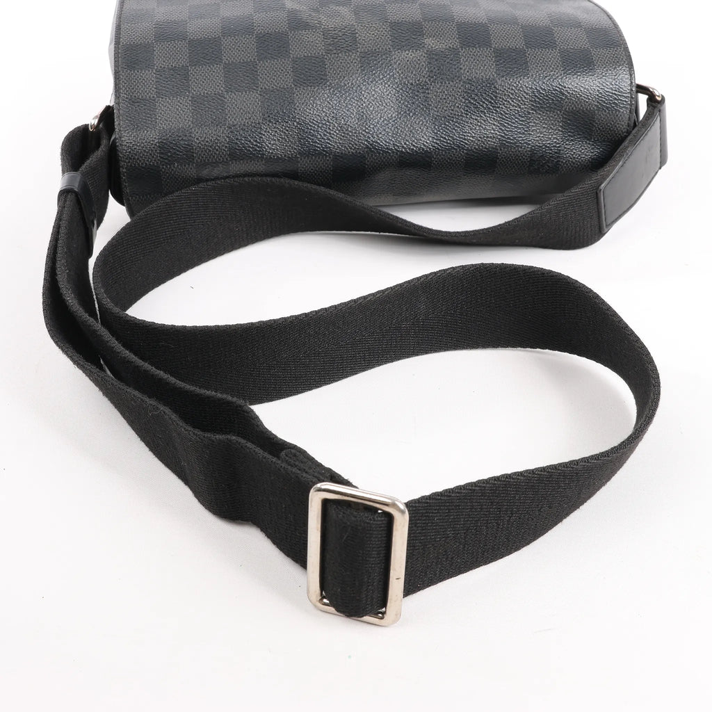 Louis Vuitton Damier Graphite District PM Messenger Crossbody Bag N41028