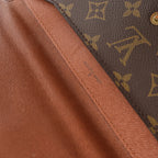 Louis Vuitton Double Lava Monogram Canvas Crossbody Bag in Brown M51815