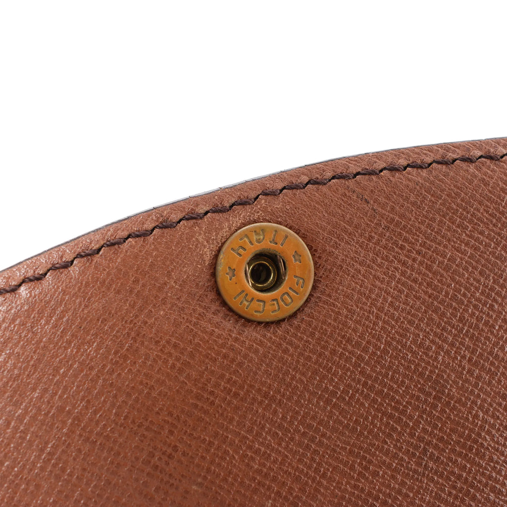 Louis Vuitton Double Lava Monogram Canvas Crossbody Bag in Brown M51815