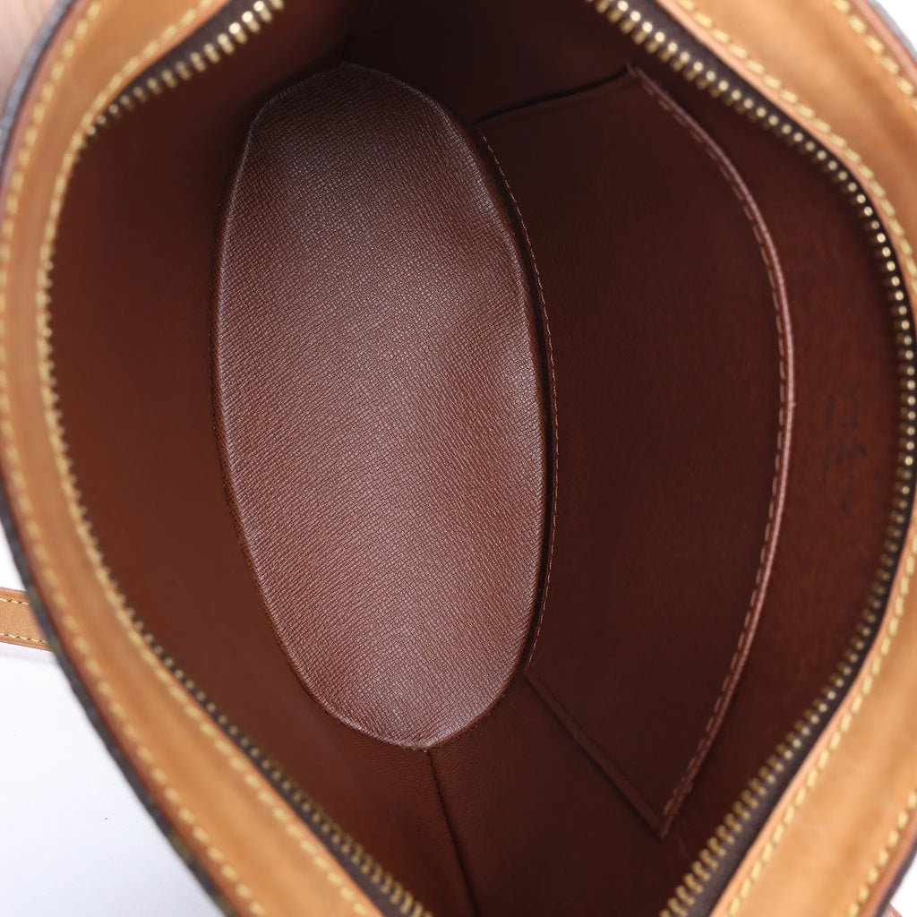 Louis Vuitton Drouot Monogram Canvas Crossbody Bag in Brown M51290