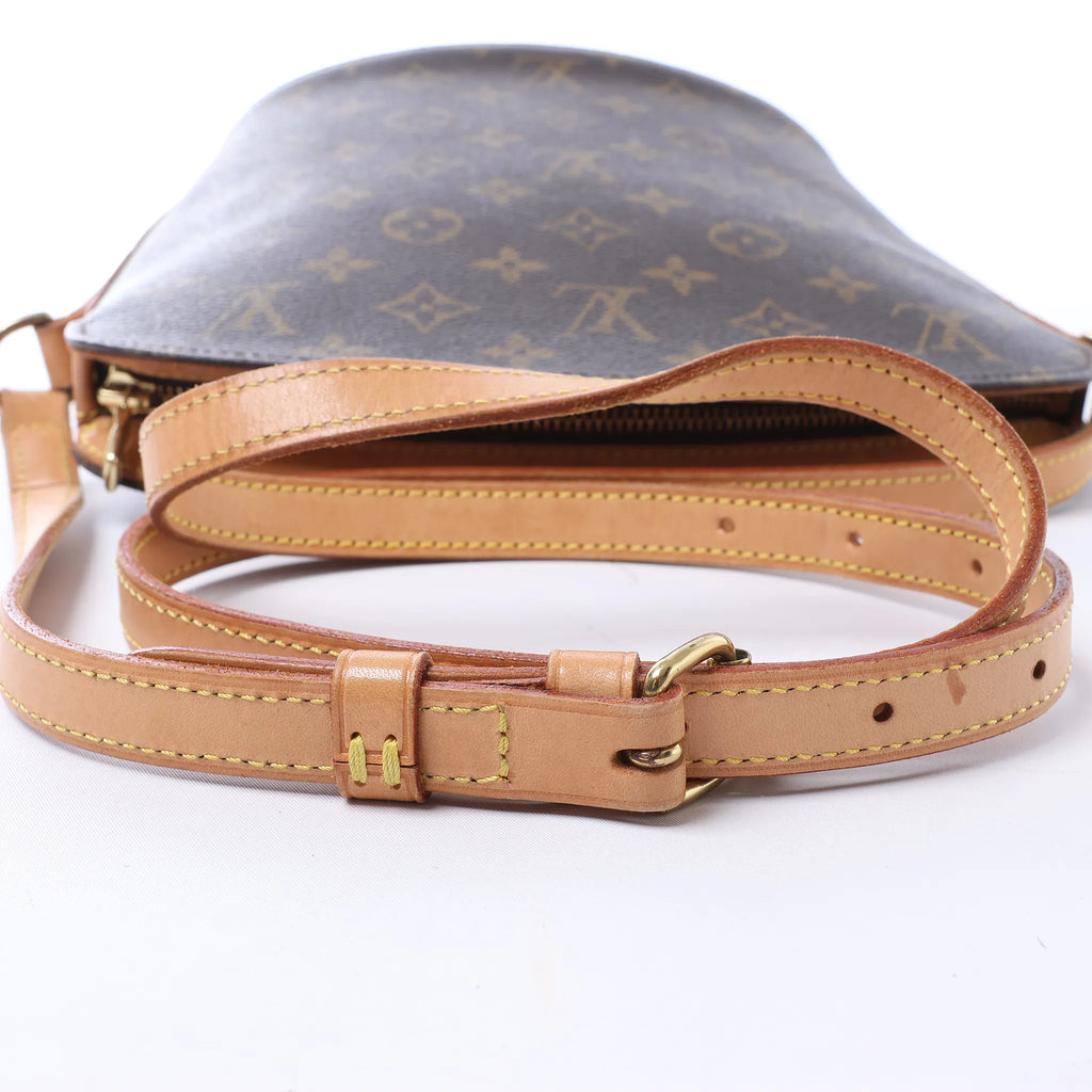 Louis Vuitton Drouot Monogram Canvas Crossbody Bag in Brown M51290