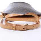 Louis Vuitton Drouot Monogram Canvas Crossbody Bag in Brown M51290