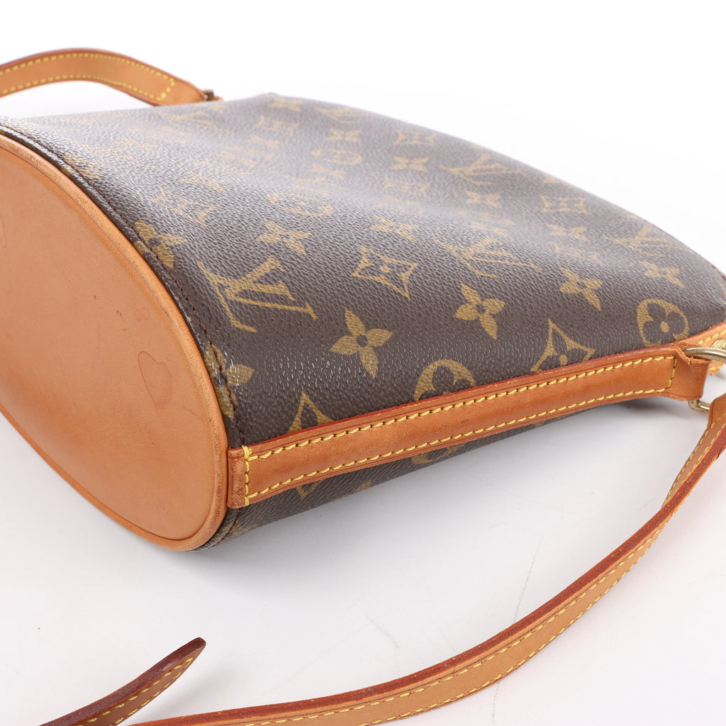 Louis Vuitton Drouot Monogram Canvas Crossbody Bag in Brown M51290