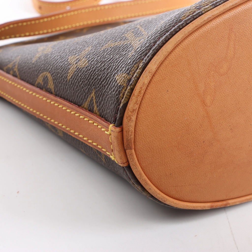 Louis Vuitton Drouot Monogram Canvas Crossbody Bag in Brown M51290