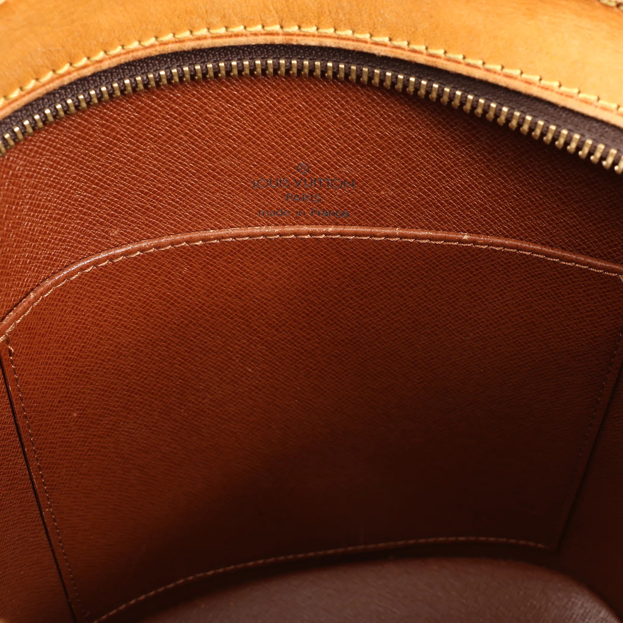 Louis Vuitton Drouot Monogram Canvas Crossbody Bag in Brown M51290