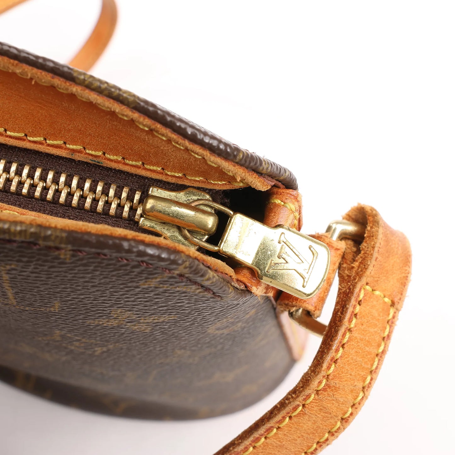 Louis Vuitton Drouot Monogram Canvas Crossbody Bag in Brown M51290