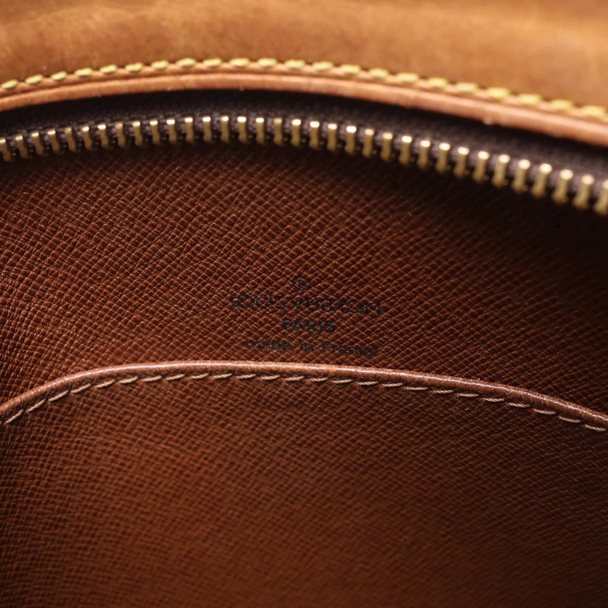 Louis Vuitton Drouot Monogram Canvas Crossbody Bag in Brown M51290