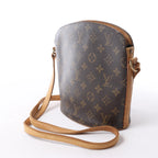 Louis Vuitton Drouot Monogram Canvas Crossbody Bag in Brown M51290