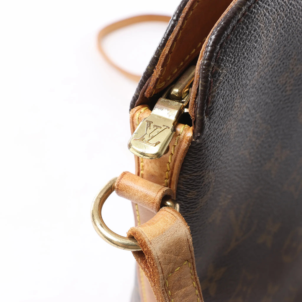Louis Vuitton Drouot Monogram Canvas Crossbody Bag in Brown M51290