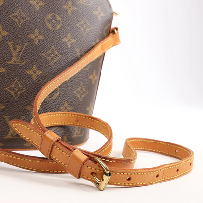 Louis Vuitton Drouot Monogram Canvas Crossbody Bag in Brown M51290