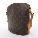 Louis Vuitton Drouot Monogram Canvas Crossbody Bag in Brown M51290