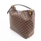 Louis Vuitton Duomo Hobo Damier Ebene Shoulder Bag in Brown