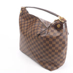 Louis Vuitton Duomo Hobo Damier Ebene Shoulder Bag in Brown